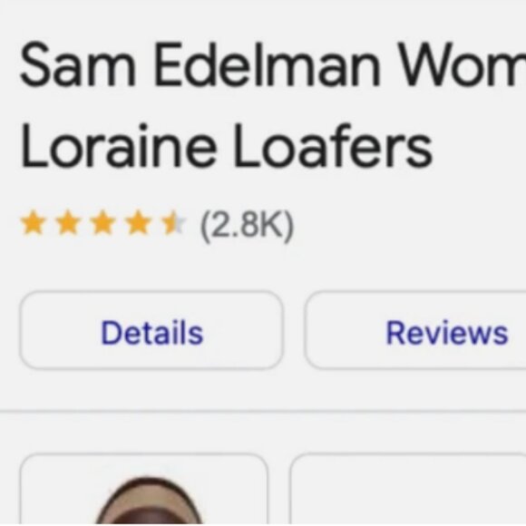 Sam Edelman Loraine Bit Loafer in Gold Sequin MSRP$190 Elegant & Chic - Picture 4 of 16